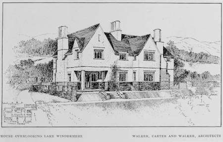 House overlooking Lake Windermere