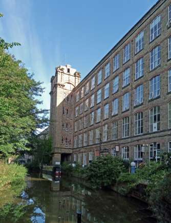 Fireproof cotton spinning mill (Clarence Mill), Bollington, Cheshire