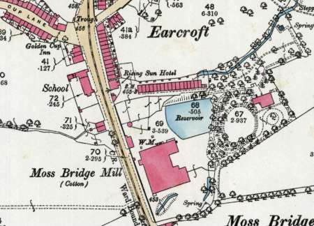 Cotton Mill. Golden Cup, Lower Darwen (otherwise Moss Bridge Mill)