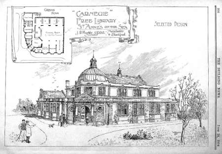 The Carnegie Library, Clifton Drive, St.Anne's-on-the-Sea
