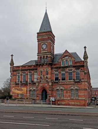 Stretford Town Hall, (now Stretford Public Hall), Chester Road, Stretford