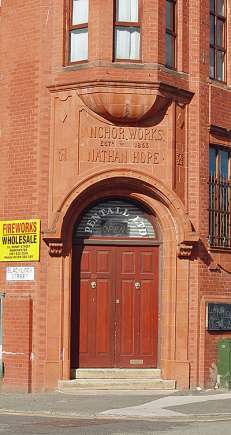 Anchor or Empire Cap Works, 55 Derby Street, Cheetham