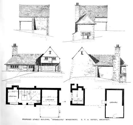 Proposed Stable at ‘‘Broad Leys,” Windermere