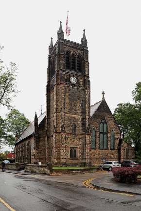 St Clement's Church, Urmston: Enlargement