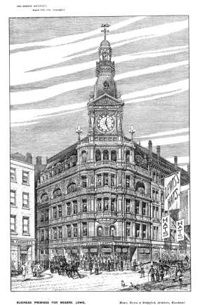 Lewis's Business Premises, Market Street, Manchester: Extension.