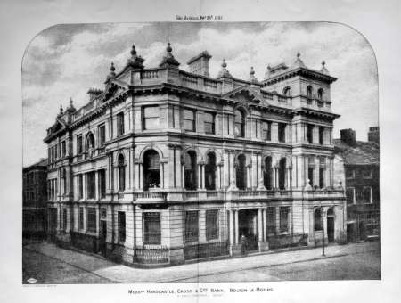 Hardcastle Cross and Company Bank Deansgate and Market Street Bolton