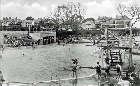 Bay of Colwyn Sun-Bathing and Swimming Pool  Rhos-on-Sea