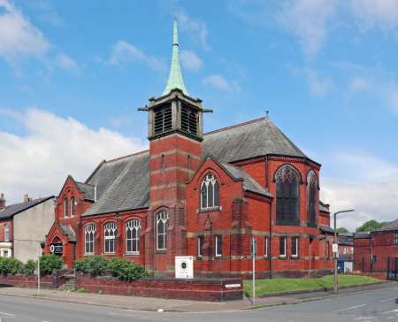 United Methodist Free Church Parkhills‑Road and Home Street Bury
