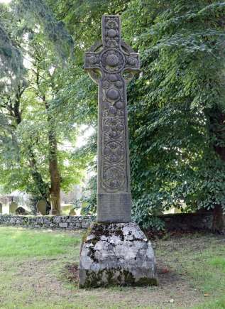 McCorquodale Memorial Cross, Church of St Sadwrn, Llansadwrn, Anglesey