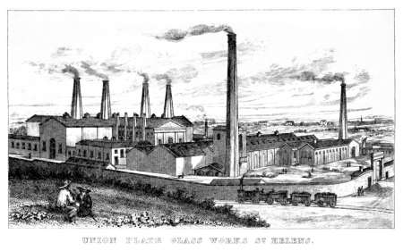 Works for the Union Plate Glass Company, Pocket Nook, St Helens