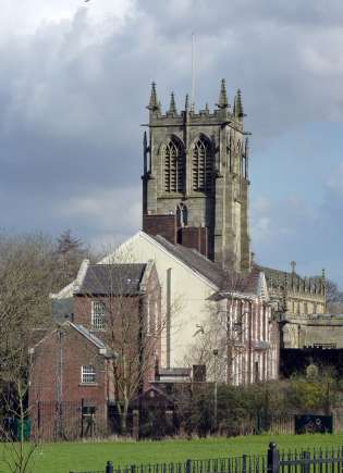 Chancel: Parish Church of St Chad, Rochdale