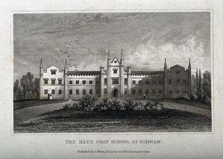 The Blue-coat School Horsedge Street, Oldham