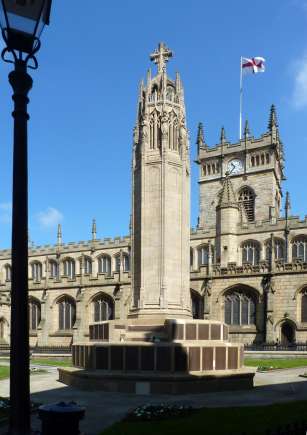 Wigan War Memorial, Parish Churchyard, Wigan