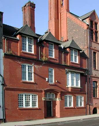 Sacred Trinity Mission House and Mission Room. Blackfriars Street Salford