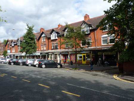 Terrace of shops  Lapwing Lane, West Didsbury
