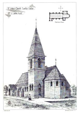 Church of St. John the Evangelist, Lawley, Shropshire