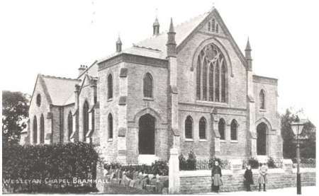 Bramhall Methodist Church, (formerly Wesleyan) 23 Bramhall Lane South