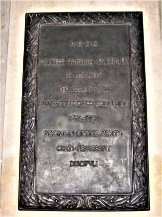 Dr Fairbairn Memorial Tablet, Mansfield College, Oxford