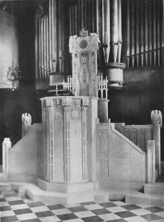 The ' Eadie " Memorial Pulpit, Congregational Church, Withington,