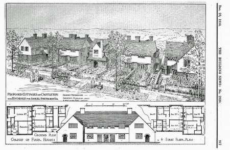 Proposed Cottages Jesmond Park Estate, Rochdale.
