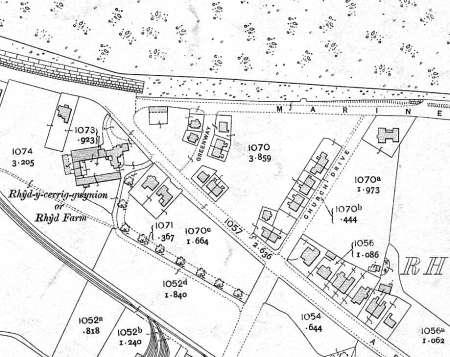Rhos Green Garden City, Marine Drive and Abbey Road, Rhos-on-Sea