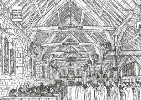 Design for a North Lancashire Church (RA exhibit)