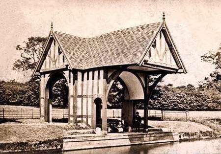 Landing Stage, Bridgewate Canal, erected for Queen Victoria’s visit