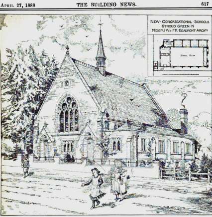New Congregational School, Stroud Green, London