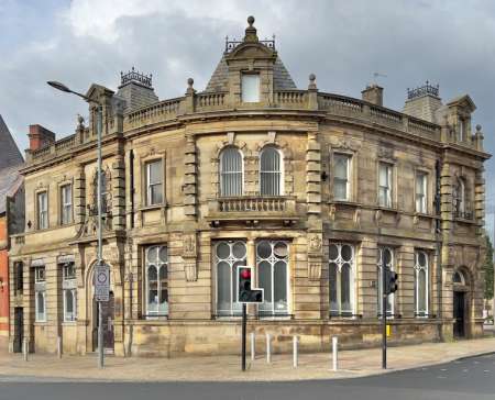 Manchester and County Bank, 1-3 Market Street and Church Street, Darwen